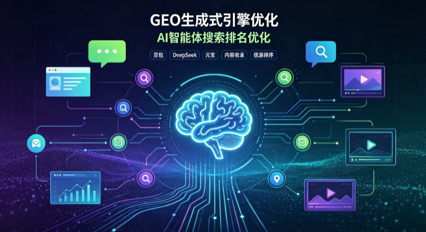 五原县GEO 浪潮来袭：生成式引擎优化崛起，创作者争抢豆包、DeepSeek、元宝智能体流量入口